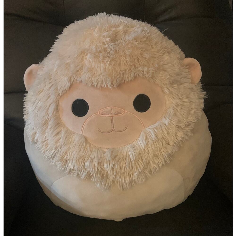 Squishmallow Octave The Capuchin 16" Snow Monkey Plush KellyToy